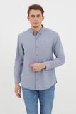  Áo sơ mi nam tay dài button down WS21SS58P-LC 