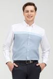  Áo sơ mi nam tay dài phối màu WS22SS09C-LCUS 