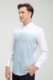  Áo sơ mi nam tay dài phối màu WS22SS09C-LCUS 