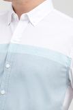  Áo sơ mi nam tay dài phối màu WS22SS09C-LCUS 