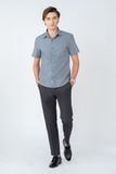  Áo Sơ Mi Tay Ngắn Form Vừa WS23SS04P-SC 