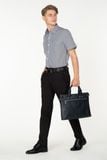  Áo sơ mi caro tay ngắn WS23SS17T-SD 