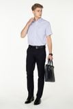  Áo sơ mi caro tay ngắn WS23SS17T-SD 