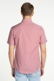  Áo sơ mi caro tay ngắn WS23SS17T-SD 