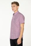 Áo sơ mi caro tay ngắn WS23SS17T-SD 