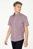  Áo sơ mi caro tay ngắn WS23SS17T-SD 