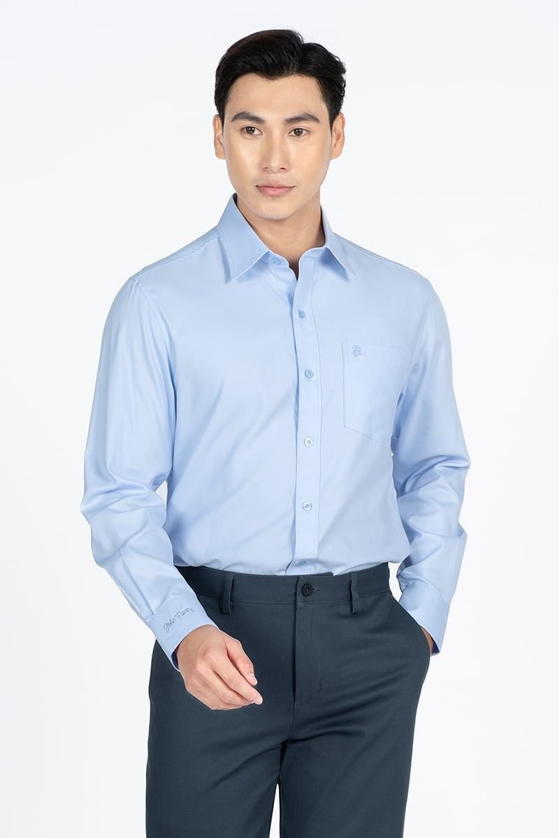  Áo Sơ Mi Form Vừa Tay Dài WS24ES27C-LD 