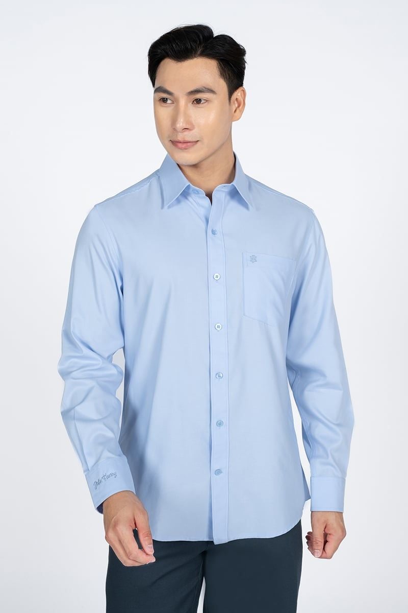  Áo Sơ Mi Form Vừa Tay Dài WS24ES27C-LD 