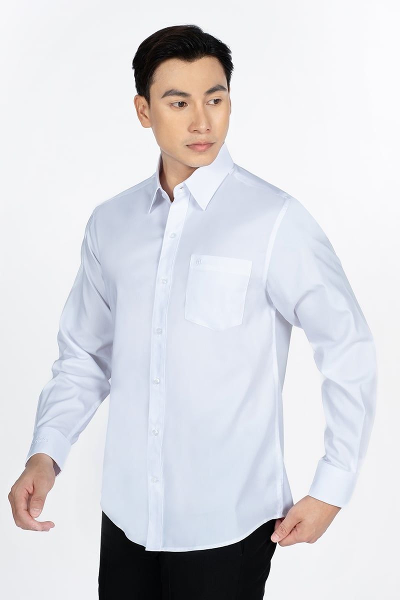  Áo Sơ Mi Form Vừa Tay Dài WS24ES27C-LD 