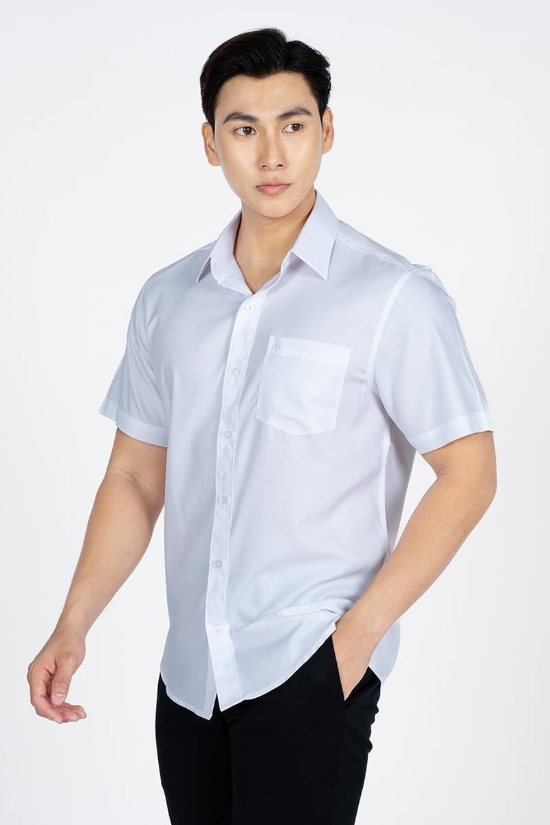  Áo Sơ Mi Công Sở Ngắn WS24ES52C-SD 