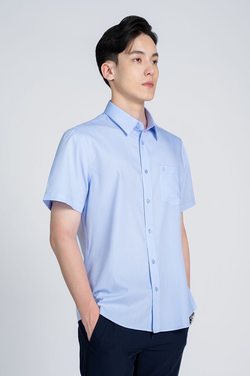  Áo Sơ Mi Tay Ngắn Form Vừa WS24FH55C-SD 