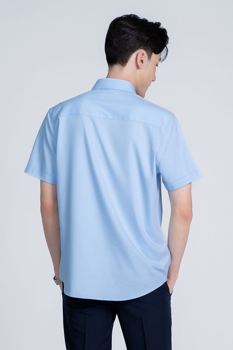  Áo Sơ Mi Công Sở Tay Ngắn WS24FH57T-SDBB 