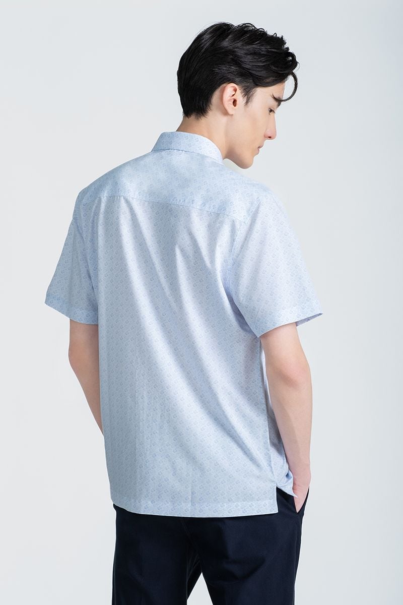  Áo Sơ Mi Công Sở Tay Ngắn WS24FH63C-SDBB 