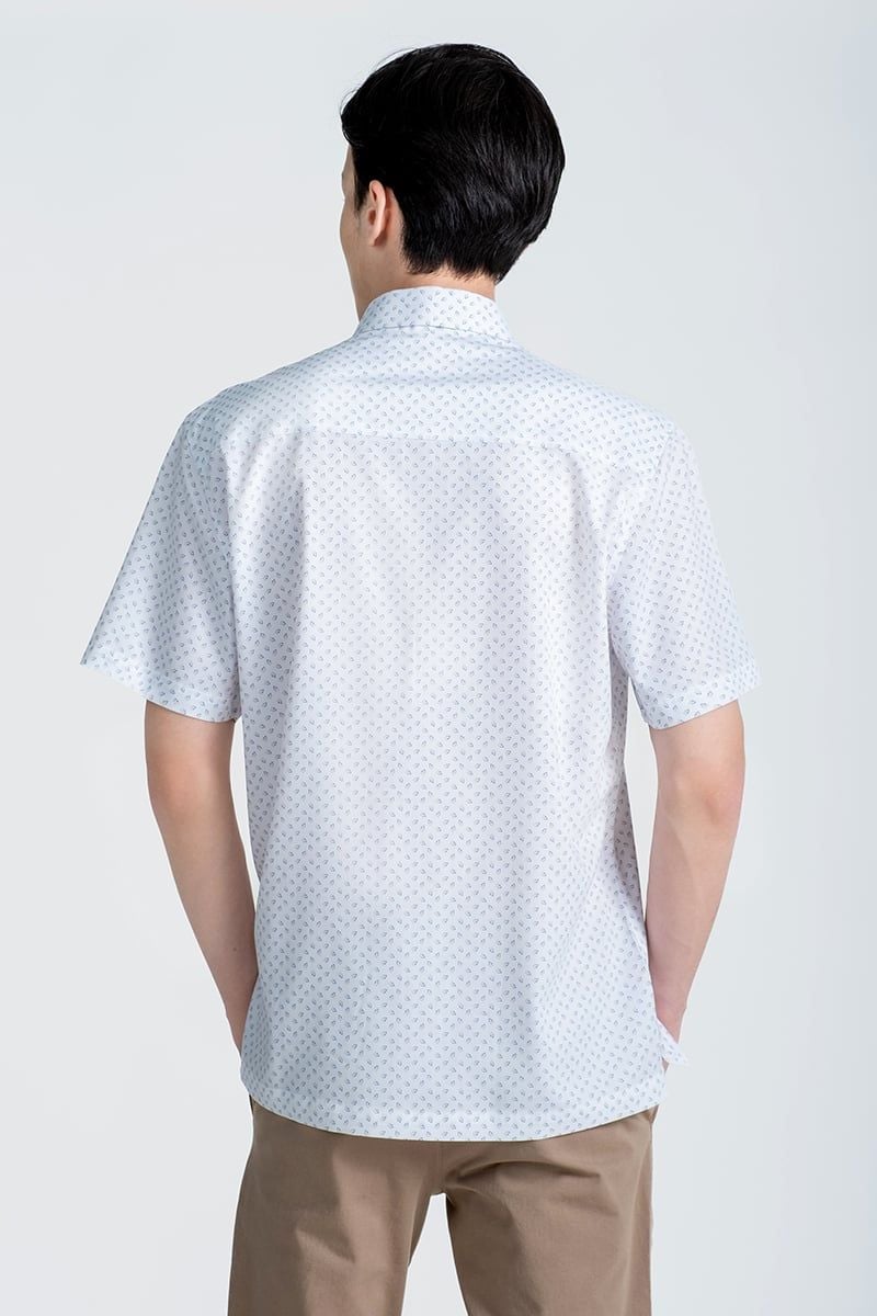  Áo Sơ Mi Tay Ngắn Form Vừa WS24FH70T-SDBB 