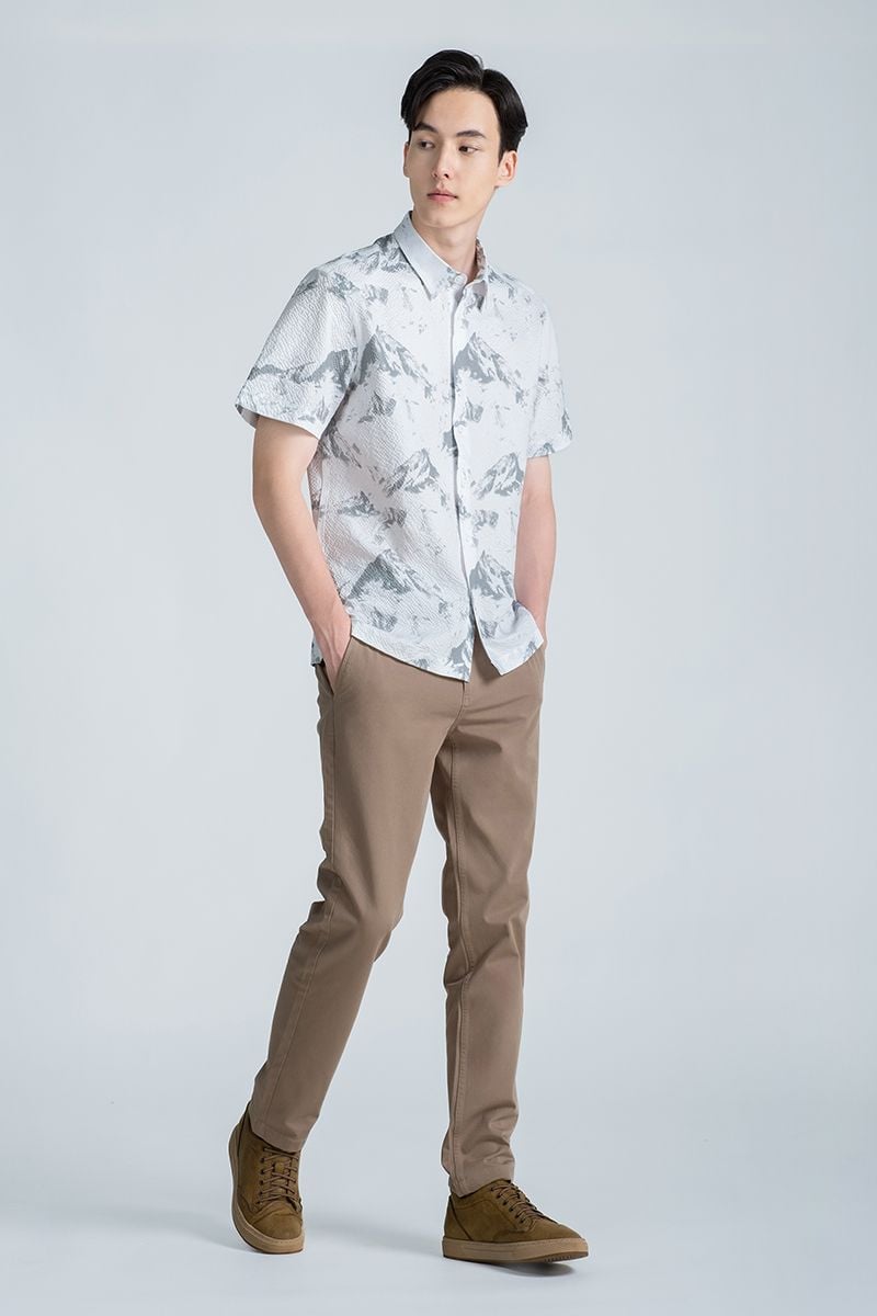  Áo Sơ Mi Tay Ngắn WS24FH72P-SC 