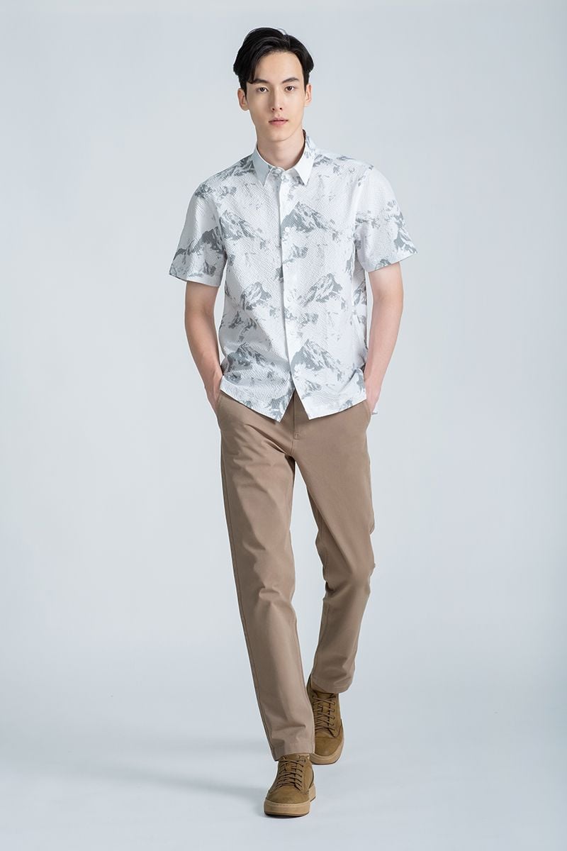  Áo Sơ Mi Tay Ngắn WS24FH72P-SC 