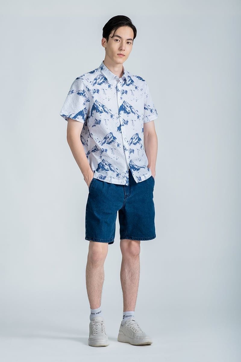  Áo Sơ Mi Tay Ngắn WS24FH72P-SC 