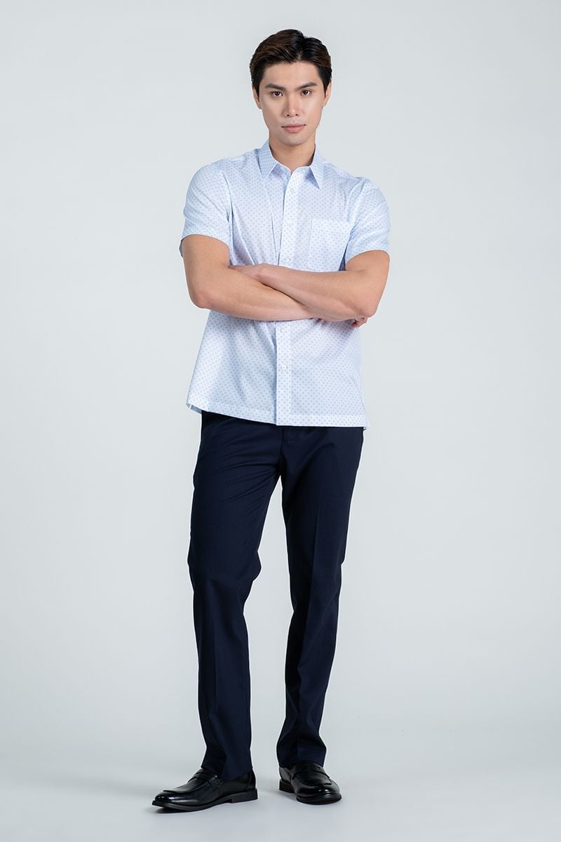  Áo Sơ Mi Form Vừa WS24FH76C-SDBB 