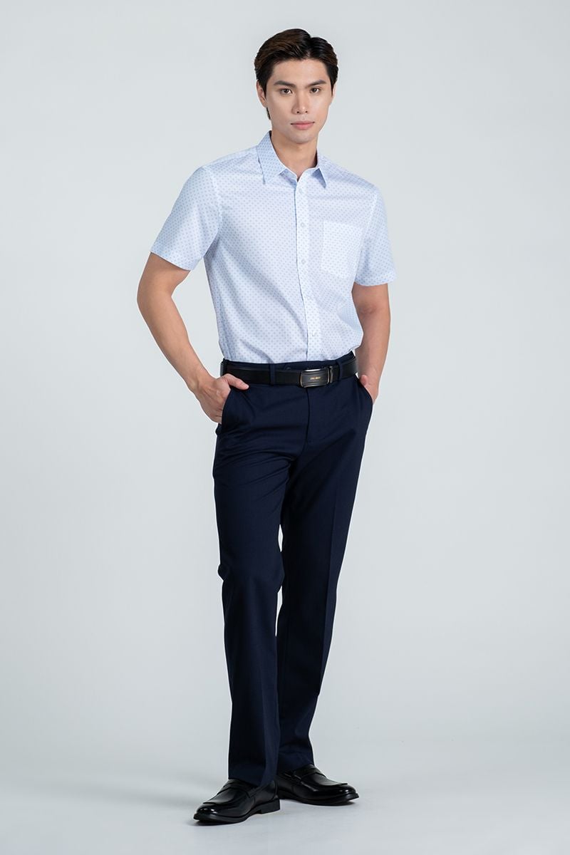  Áo Sơ Mi Form Vừa WS24FH76C-SDBB 