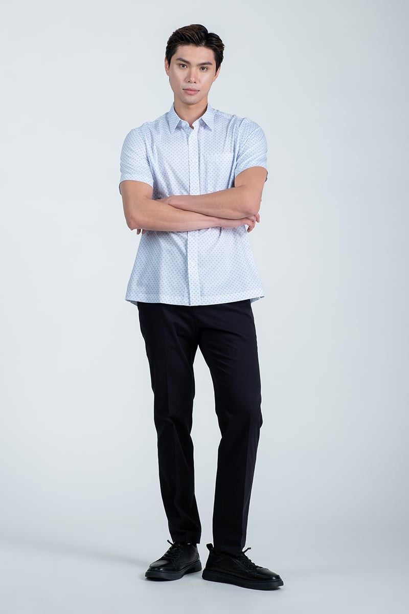 Áo Sơ Mi Form Vừa WS24FH76C-SDBB 