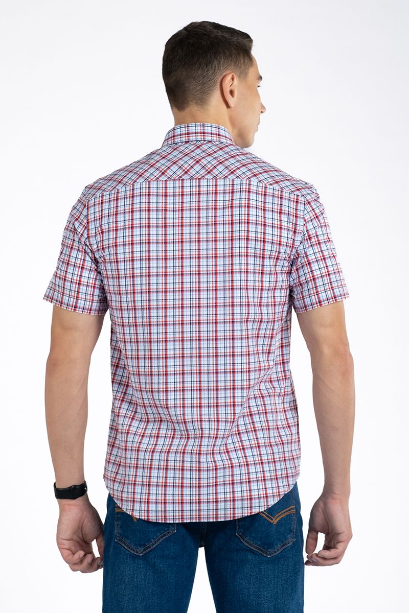  Áo Sơ Mi Nam Tay Ngắn Form Vừa WS24SS01C-SC 