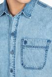  Áo Sơ Mi Denim Tay Ngắn WS24SS15P-SCRG 