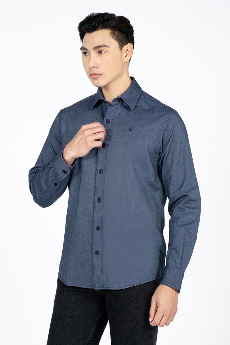  Áo Sơ Mi Nam Tay Dài WS24SS28P-LC 
