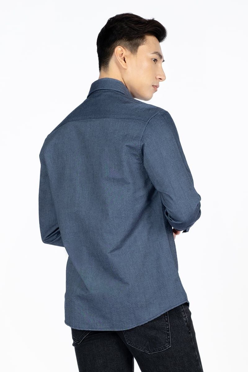  Áo Sơ Mi Nam Tay Dài WS24SS28P-LC 