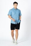  Áo Sơ Mi Oxford Tay Ngắn Form Vừa WS24SS35P-SC 