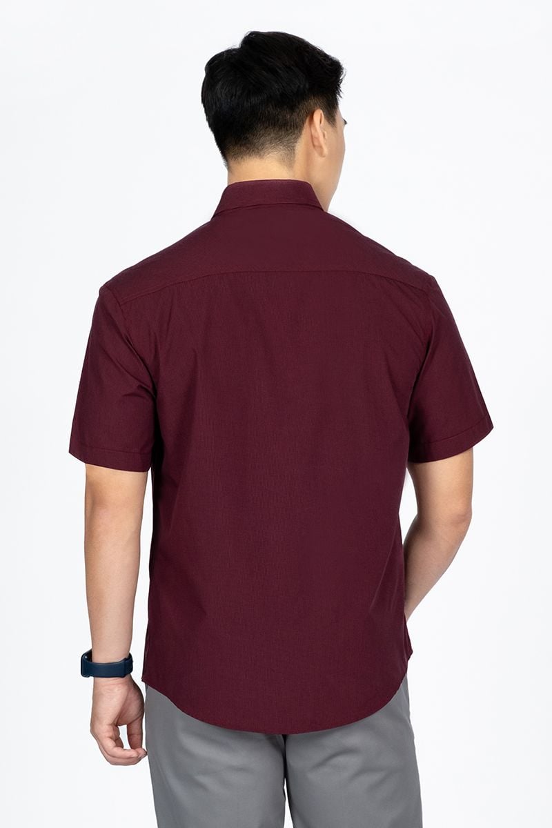  Áo Sơ Mi Nam Tay Ngắn WS24SS41P-SC 
