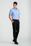  Áo Sơ Mi Nam Tay Ngắn Form Ôm WS25FH71P-SDBBEX 