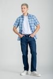  Áo Sơ Mi Nam Form Ôm Tay Ngắn WS25SS04T-SC 