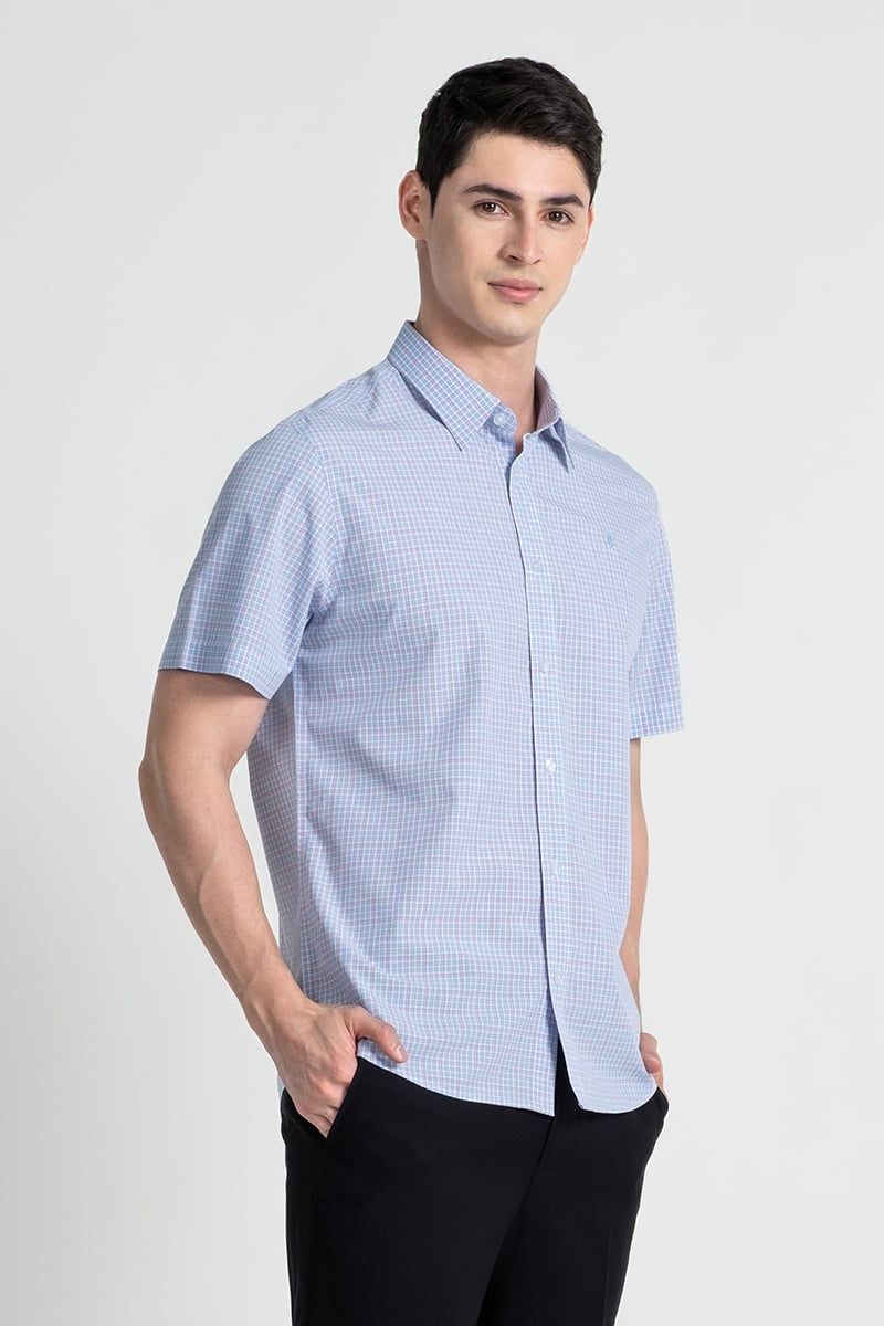  Áo Sơ Mi Tay Ngắn Form Ôm WS25SS05T-SDBB 