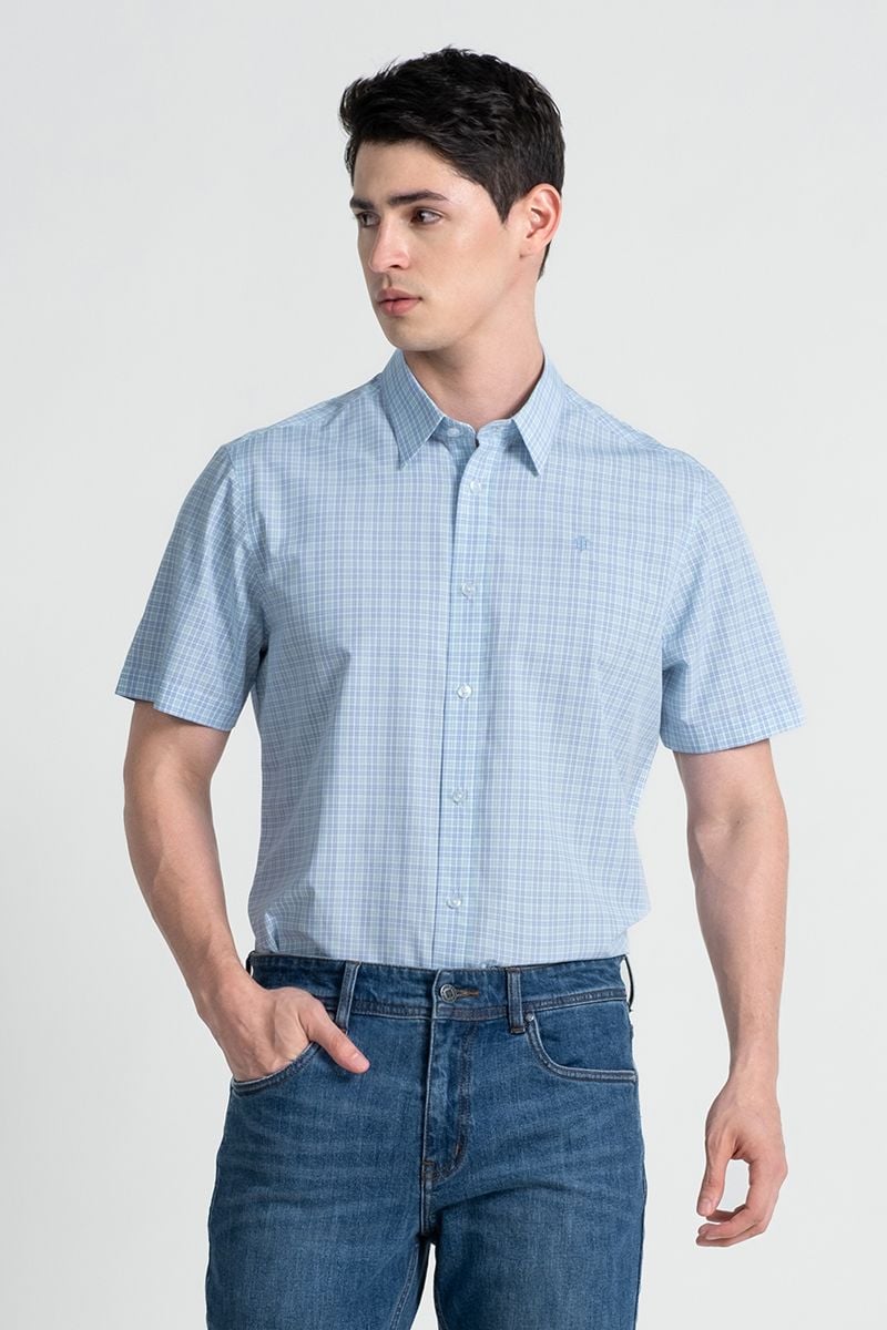  Áo Sơ Mi Tay Ngắn Form Ôm WS25SS05T-SDBB 