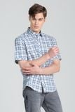  Áo Sơ Mi Tay Ngắn Form Ôm WS25SS08P-SC 