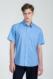  Áo Sơ Mi Nam Form Ôm Tay Ngắn WS25SS19C-SDBB 