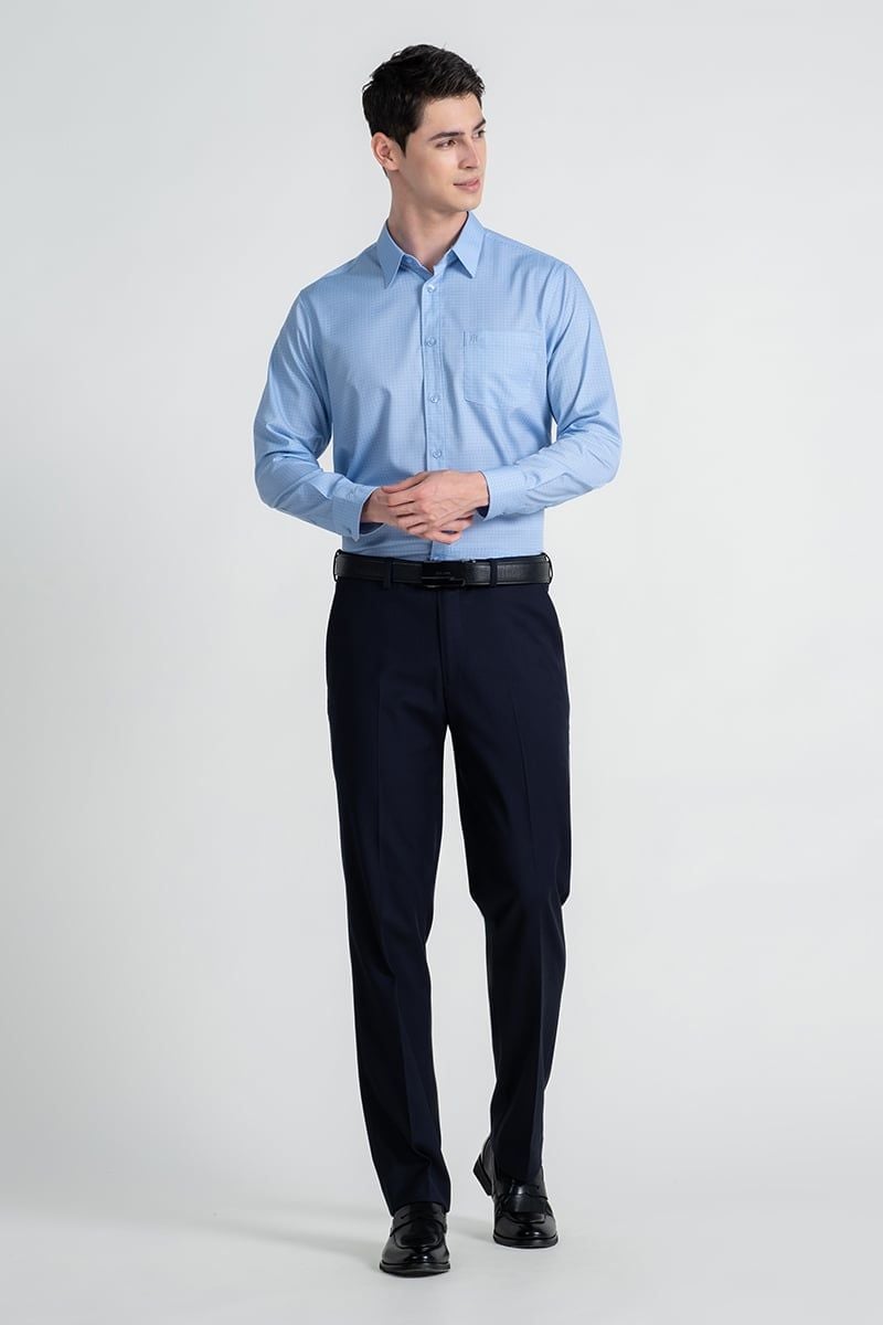  Áo Sơ Mi Tay Dài WS25SS22C-LDBB 