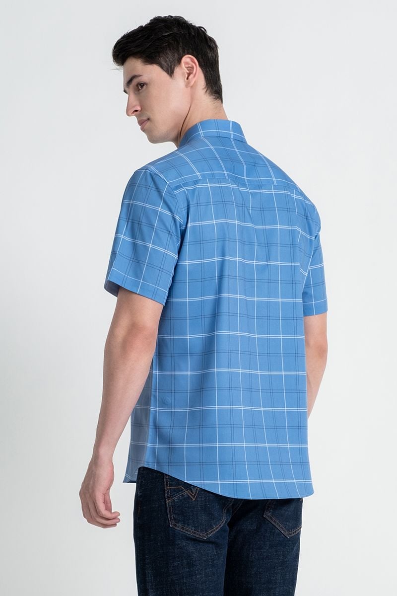  Áo Sơ Mi Tay Ngắn Form Ôm WS25SS28P-SDBB 