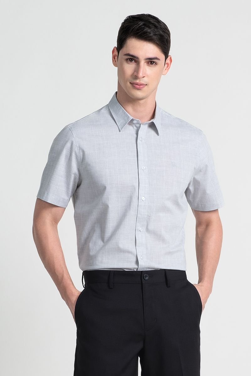  Áo Sơ Mi Nam Tay Ngắn WS25SS29P-SC 
