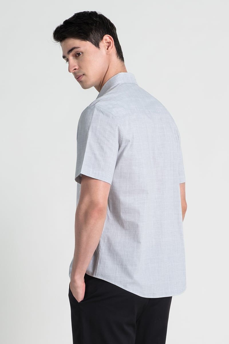  Áo Sơ Mi Nam Tay Ngắn WS25SS29P-SC 