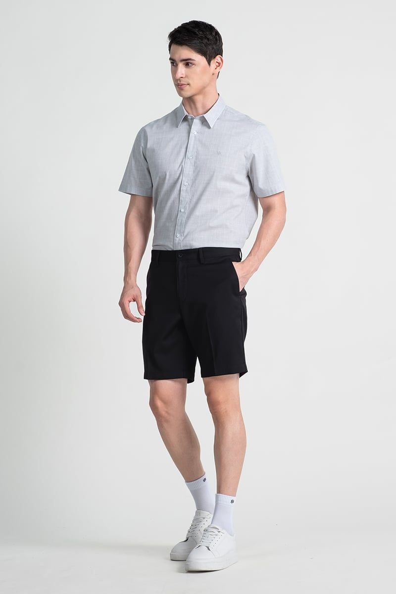  Áo Sơ Mi Nam Tay Ngắn WS25SS29P-SC 