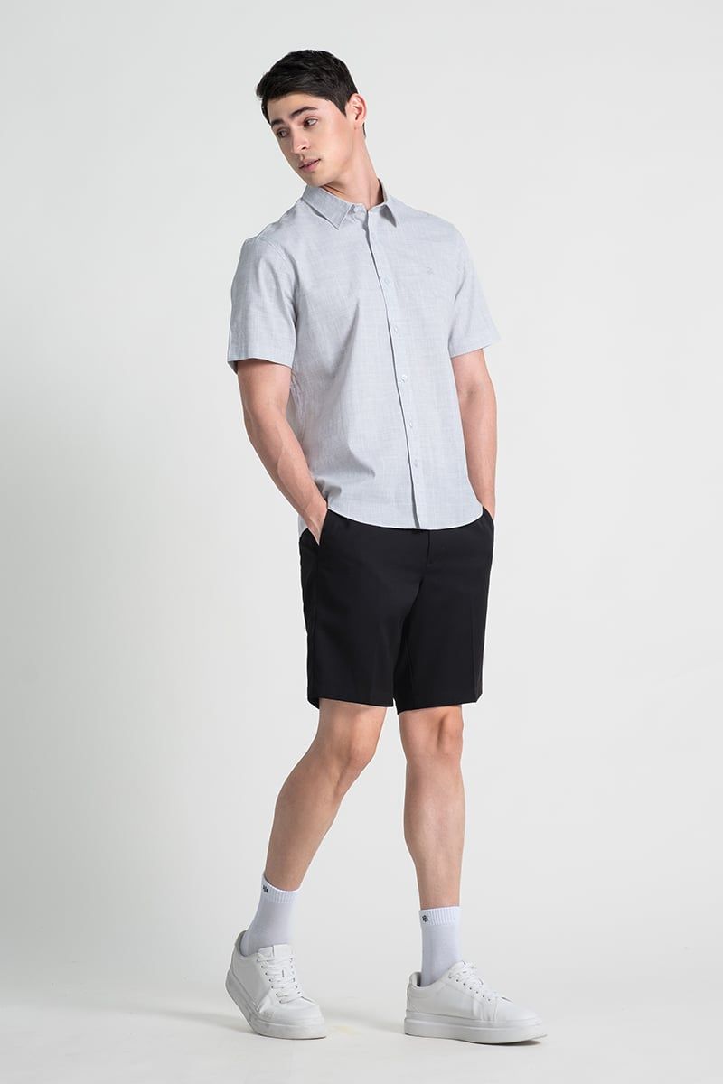  Áo Sơ Mi Nam Tay Ngắn WS25SS29P-SC 