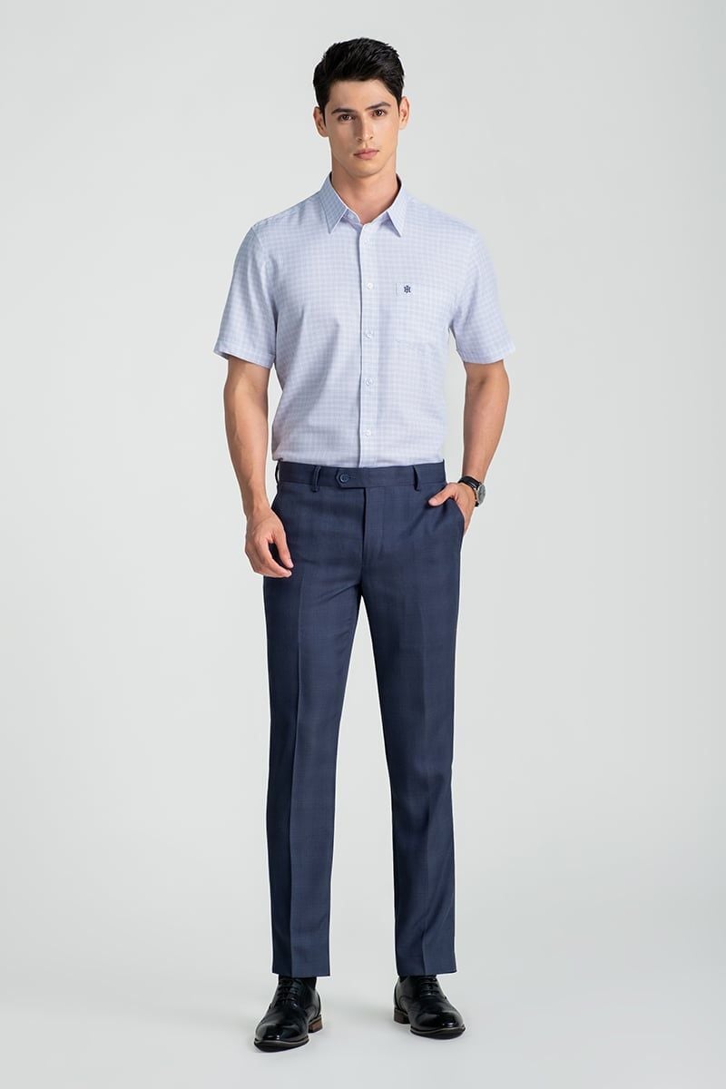 Áo Sơ Mi Tay Ngắn Form Ôm WS25SS32P-SDBB 