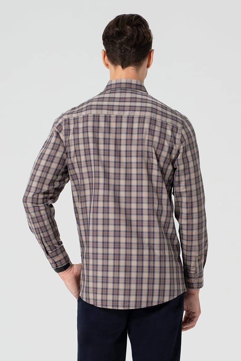 Áo Sơ Mi Tay Dài Form Vừa WS25SS35T-LCBB 