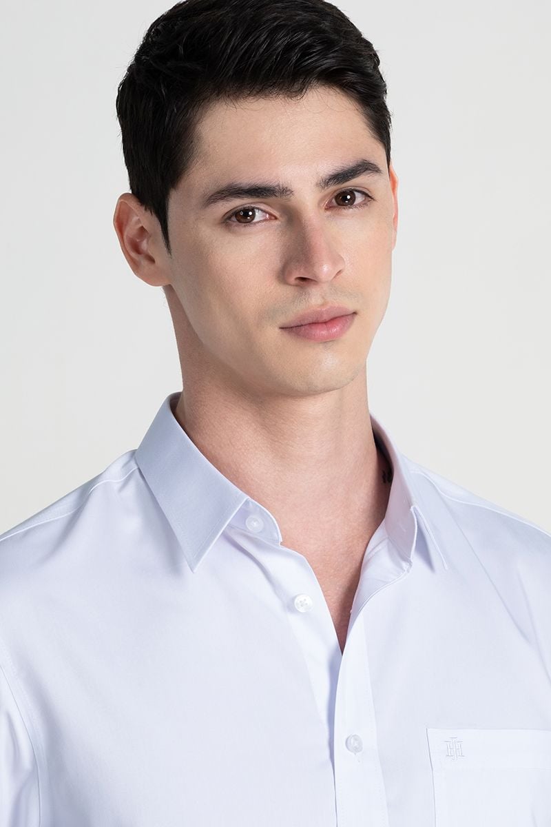  Áo Sơ Mi Tay Dài Form Ôm WS25SS42P-LD 