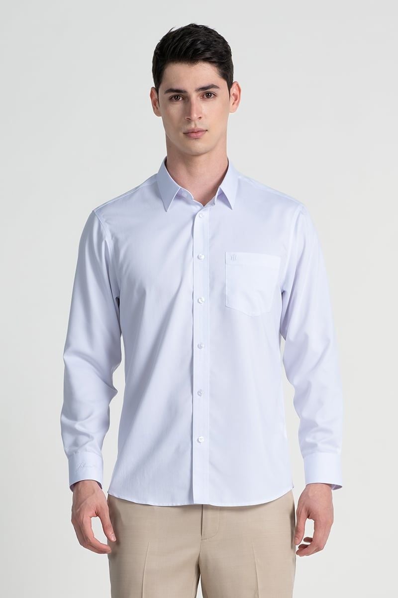  Áo Sơ Mi Tay Dài Form Ôm WS25SS42P-LD 
