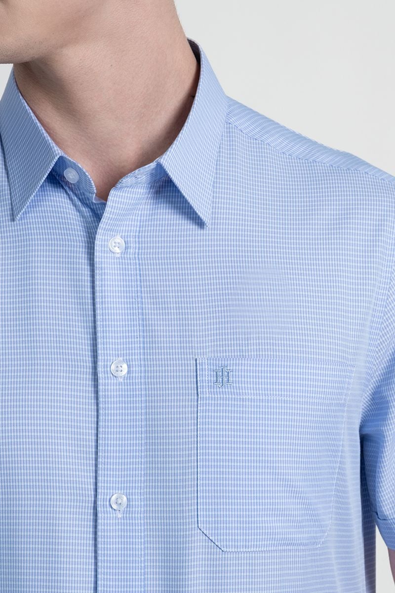  Áo Sơ Mi Nam Tay Ngắn Form Ôm WS25SS45T-SDBB 