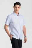  Áo Sơ Mi Nam Tay Ngắn Form Ôm Vừa WS25SS52T-CF 