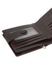  Ví da bò kiểu ngang có nắp cài WT21FH12-HZ 