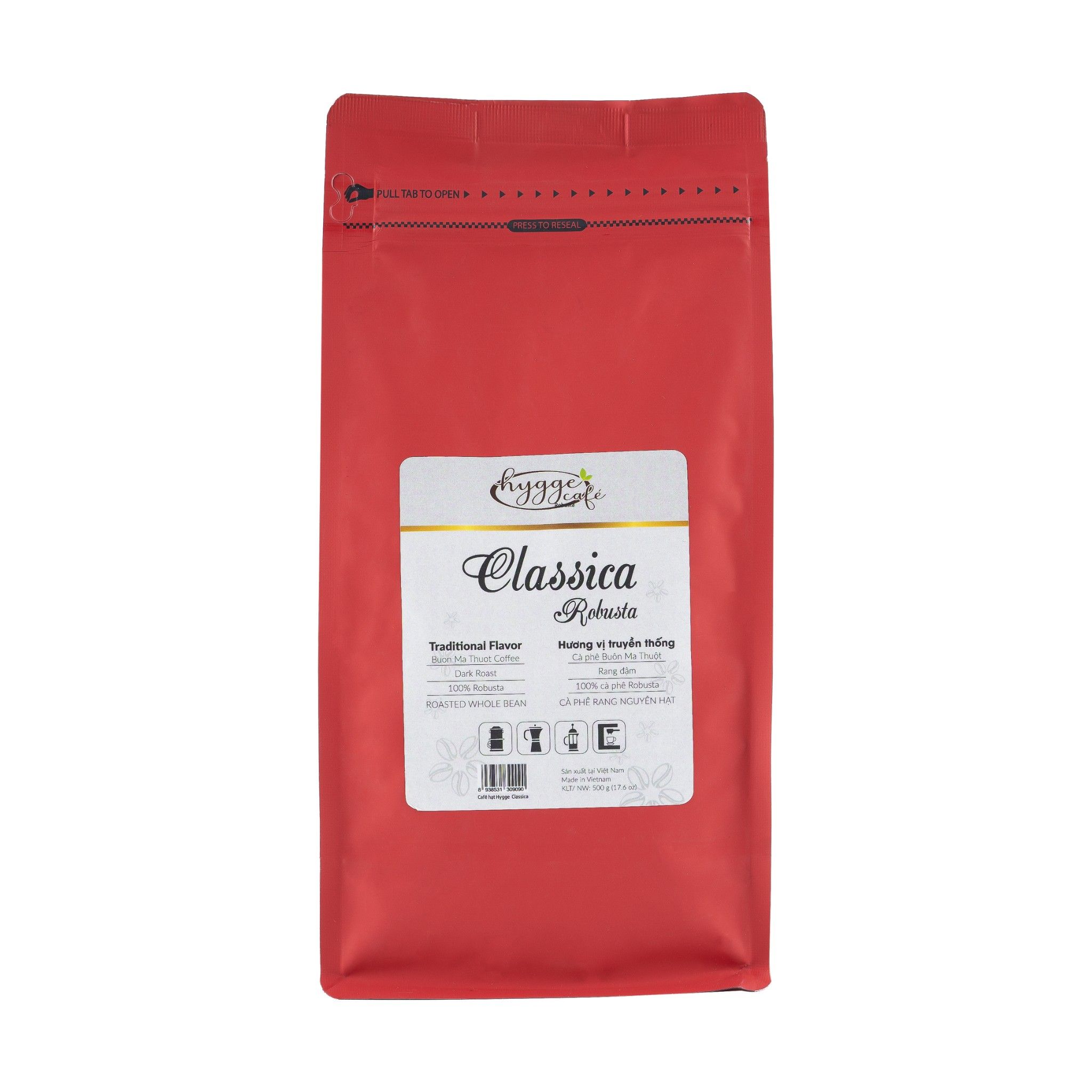 ca phe pha phin truyen thong classica robusta